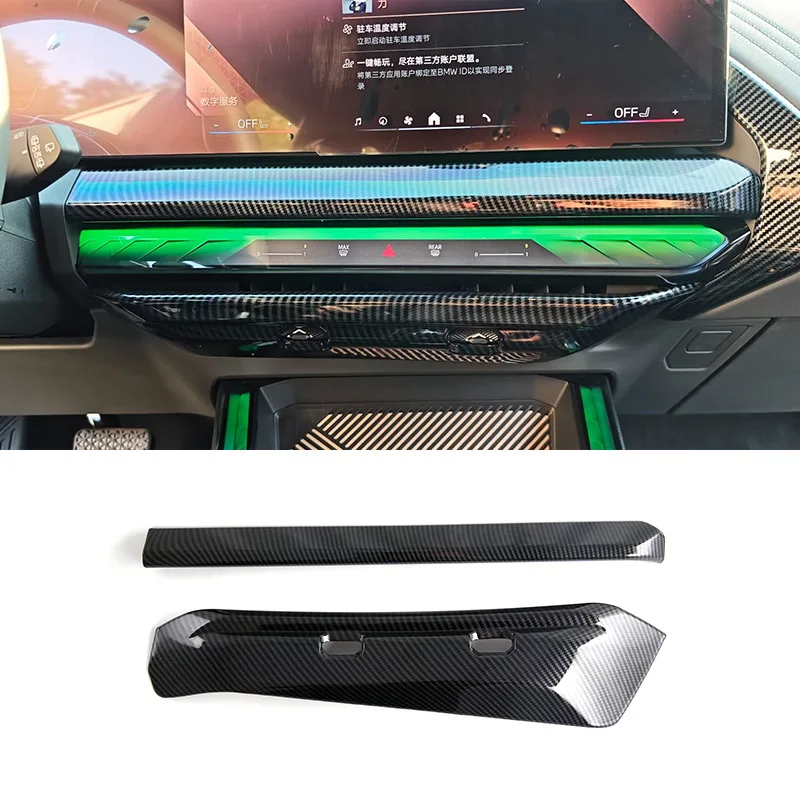 For BMW X3 G45 2025 ABS Carbon Fiber Car Central Vent Cover Decoration Interior Car Accessories
For BMW X3 G45 2025 ABS Carbon Fiber Car Central Vent Cover Decoration Interior Car Accessories