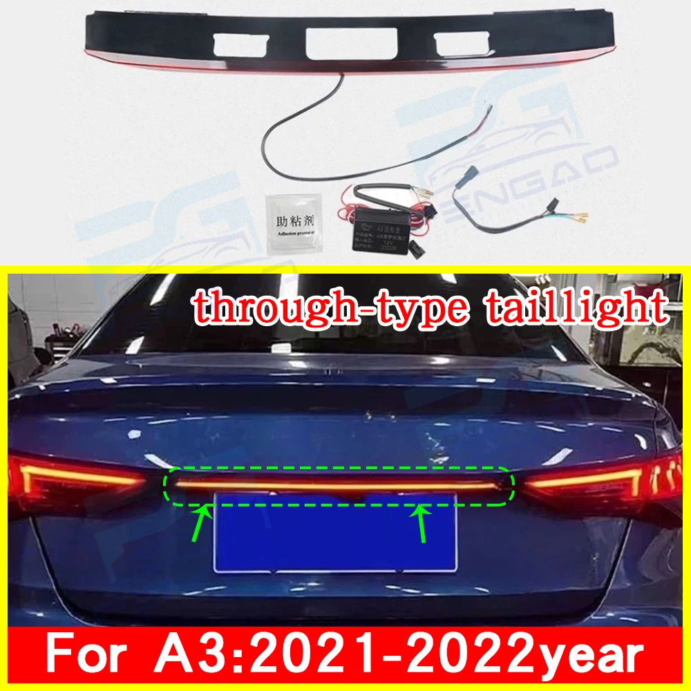Rapid upgrade for Audi A3 through tail light streamer customization 2020 2021 2022 2023 for Audi tail light modification
Rapid upgrade for Audi A3 through tail light streamer customization 2020 2021 2022 2023 for Audi tail light modification