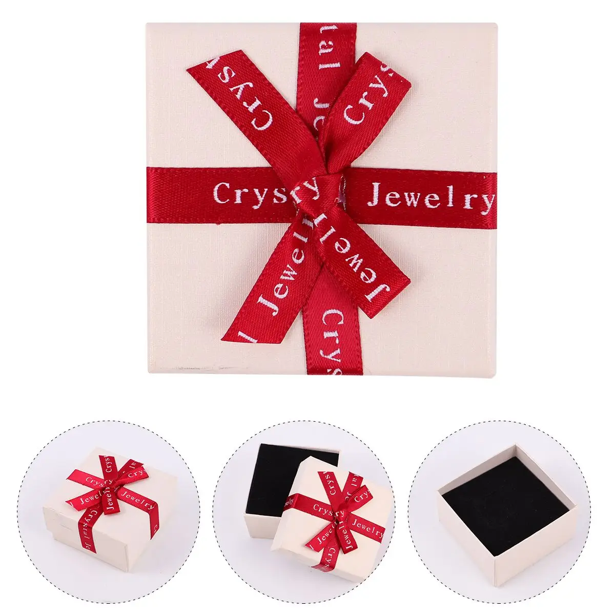 10 Pcs Red Bowknot Jewelry Boxes 6x6x3cm Compact for Rings Necklaces Bracelets Gifts Storage Protective Cotton
10 Pcs Red Bowknot Jewelry Boxes 6x6x3cm Compact for Rings Necklaces Bracelets Gifts Storage Protective Cotton