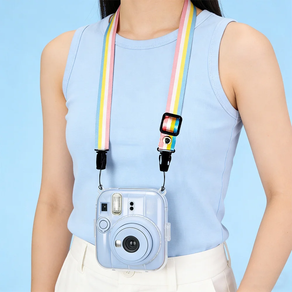 For Instax Mini 13 Transparent Camera Case Protective Carry Bag Cover with Shoulder Strap Storage Bag
For Instax Mini 13 Transparent Camera Case Protective Carry Bag Cover with Shoulder Strap Storage Bag