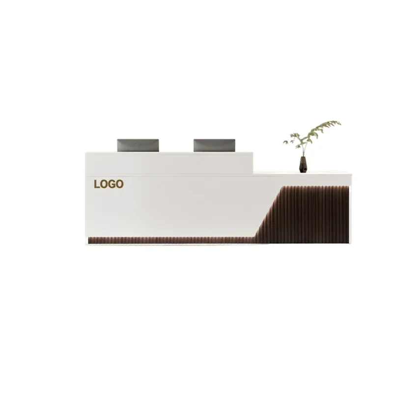 Professional Nordic Reception Desks Modern Luxury Beauty Trendy Reception Desks Simple Unique Mostrador Commercial Furniture
Professional Nordic Reception Desks Modern Luxury Beauty Trendy Reception Desks Simple Unique Mostrador Commercial Furniture