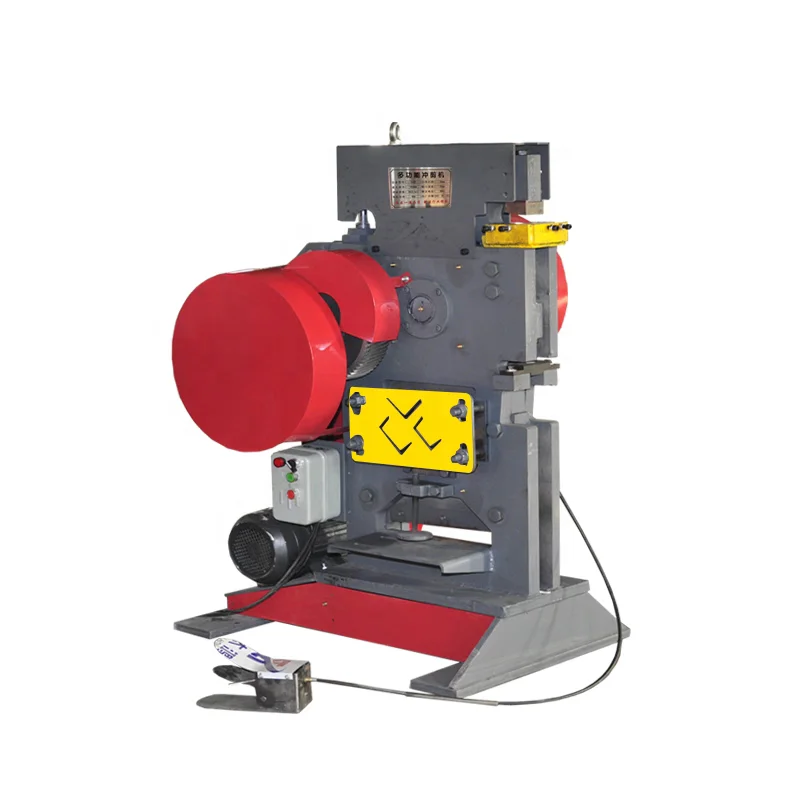 QA32-10B Multi-function Combined Punching and Shearing Machine Channel Steel Angle Iron Punching and Shearing Machine