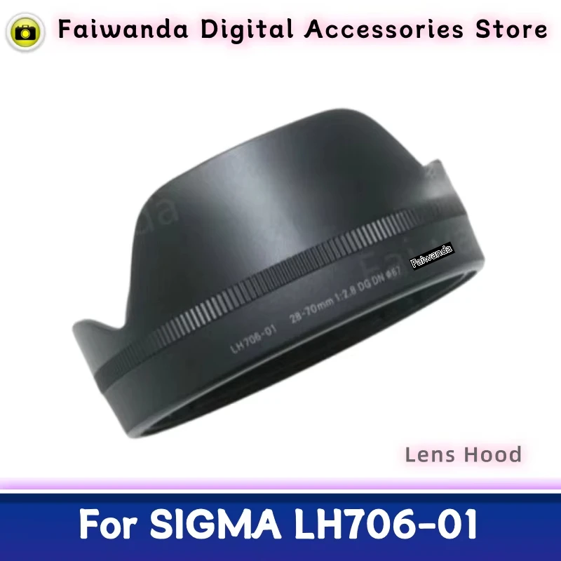 New Original Genuine Front Lens Hood LH706-01 For SIGMA 28-70mm F2.8 DG DN|C Lens (67mm) 28-70/F2.8DGDN
New Original Genuine Front Lens Hood LH706-01 For SIGMA 28-70mm F2.8 DG DN|C Lens (67mm) 28-70/F2.8DGDN