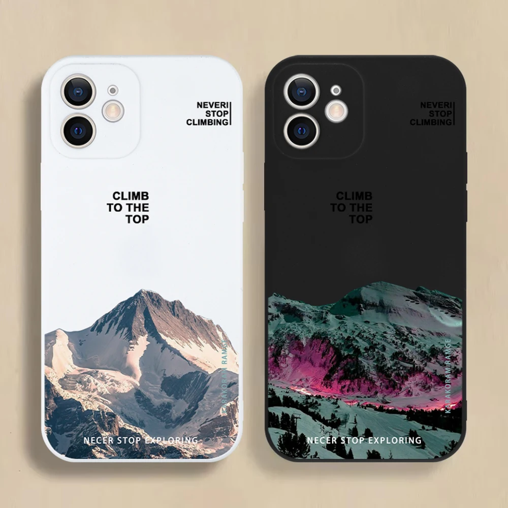 Snow Mountain Landscape Phone Case For iPhone 16 15 14 13 12 11 Pro Max Mini X XS XR SE 7 8 Plus Shockproof Soft Cover Fundas
Snow Mountain Landscape Phone Case For iPhone 16 15 14 13 12 11 Pro Max Mini X XS XR SE 7 8 Plus Shockproof Soft Cover Fundas