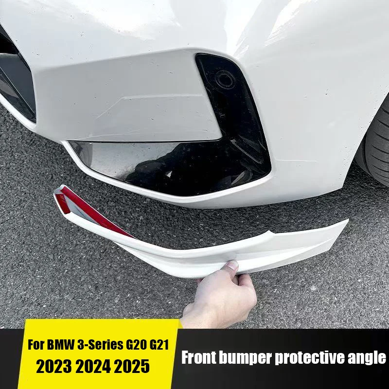 White front bumper crash bar for BMW 3-Series G20 G21 2025 2024 2023 ABS material adhesive installation exterior modification
White front bumper crash bar for BMW 3-Series G20 G21 2025 2024 2023 ABS material adhesive installation exterior modification