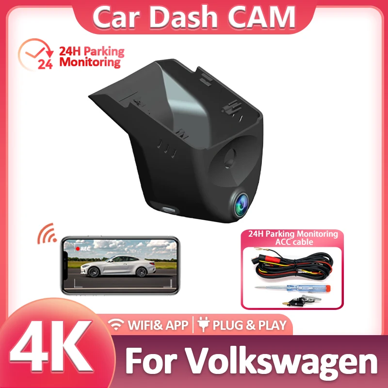 4K 2160P Авто Wi-Fi Автомобильный видеорегистратор для VW для Volkswagen Tiguan PRO 330TSI 2024 2025 Видеорегистратор Приборная камера Аксессуары
4K 2160P Авто Wi-Fi Автомобильный видеорегистратор для VW для Volkswagen Tiguan PRO 330TSI 2024 2025 Видеорегистратор Приборная камера Аксессуары