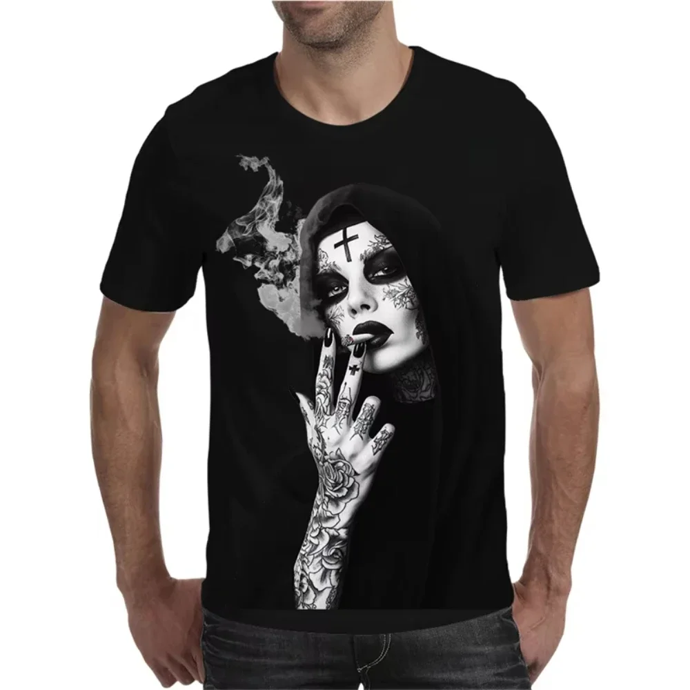 2025 Summer Hot Selling Art 3D Printed Men's and Women's Casual Dark Series Round Neck Short Sleeve Large Loose Daily Casual Top
2025 Summer Hot Selling Art 3D Printed Men's and Women's Casual Dark Series Round Neck Short Sleeve Large Loose Daily Casual Top