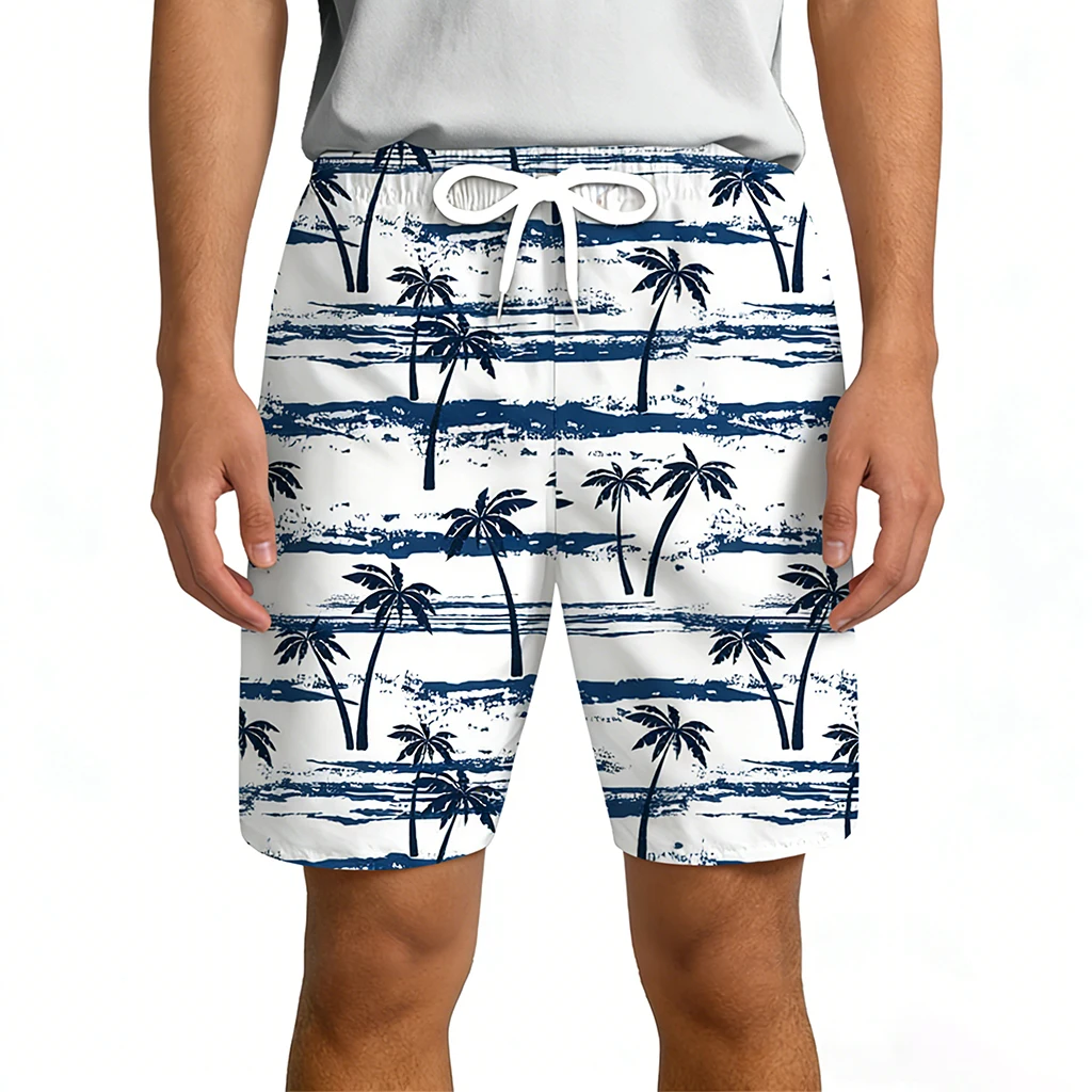Coconut Tree Print Beach Shorts Swimming Surfing Quick Dry Drawstring Pants Summer Men's Vacation Comfortable Casual Shorts
Coconut Tree Print Beach Shorts Swimming Surfing Quick Dry Drawstring Pants Summer Men's Vacation Comfortable Casual Shorts