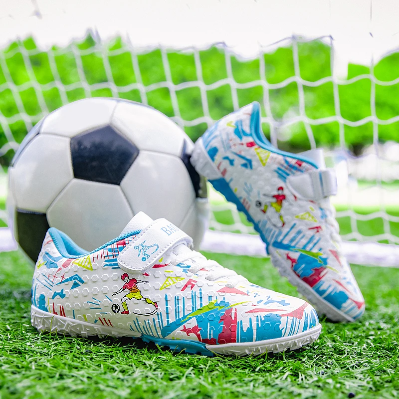 New Kids Professional Soccer Shoes Match Grass Ultralight Cleats Boys Football Boots Training Shoes Non-Slip Turf
New Kids Professional Soccer Shoes Match Grass Ultralight Cleats Boys Football Boots Training Shoes Non-Slip Turf