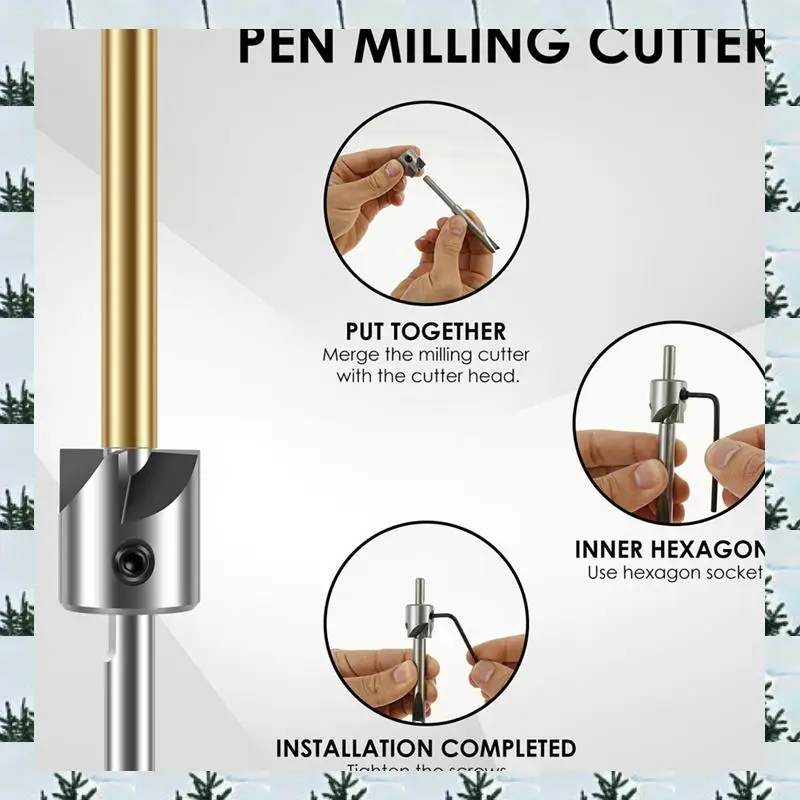 ABLG Wood Turning Tools Withsocket Adapter Pencil Barrel Trimming Kit, 6Mm 7Mm 8Mm 9Mm
ABLG Wood Turning Tools Withsocket Adapter Pencil Barrel Trimming Kit, 6Mm 7Mm 8Mm 9Mm