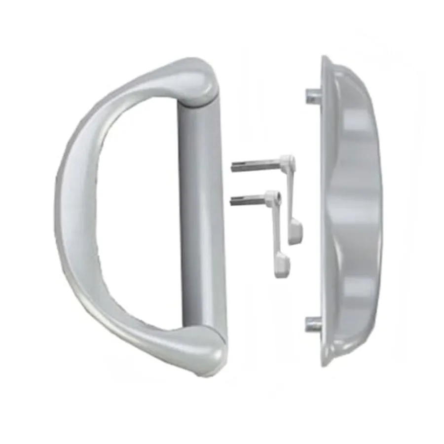 6-5/8" Involute Sliding Patio Glass Door Handle Replacement Set - SBML -Non-Keyed Fits 4-15/16" Hole Spacing
6-5/8" Involute Sliding Patio Glass Door Handle Replacement Set - SBML -Non-Keyed Fits 4-15/16" Hole Spacing