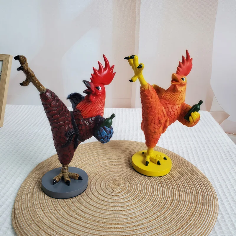 1PC Funny Kung Fu Rooster Figurine Drunk Chicken Desk Organizer for Pen, Glasses, Home Decoration Shelf Collectible Art Figurine
1PC Funny Kung Fu Rooster Figurine Drunk Chicken Desk Organizer for Pen, Glasses, Home Decoration Shelf Collectible Art Figurine