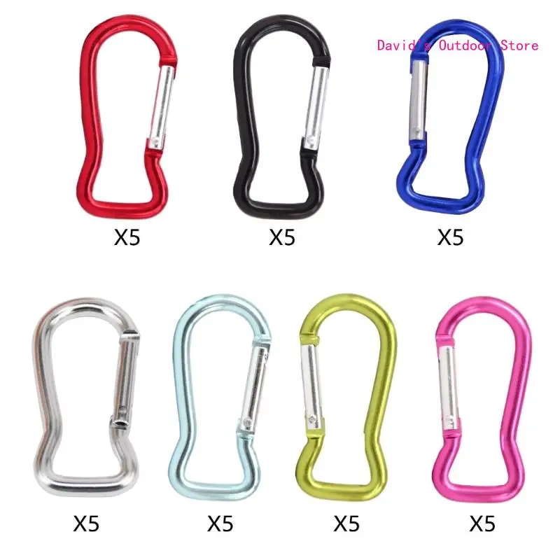 5Pcs Fish Spring Clip Outdoor Aluminum KeyRings Hangings Buckles Carabiner Keychains Bag Clip Hook Connector X3UA
5Pcs Fish Spring Clip Outdoor Aluminum KeyRings Hangings Buckles Carabiner Keychains Bag Clip Hook Connector X3UA