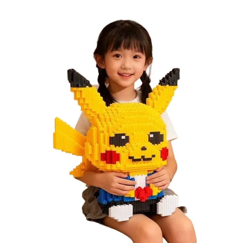 Супербольшой конструктор Пикачу, совместимый с Lego, развивающая игрушка, 3D-пазл, модель, подарок для детей
Супербольшой конструктор Пикачу, совместимый с Lego, развивающая игрушка, 3D-пазл, модель, подарок для детей