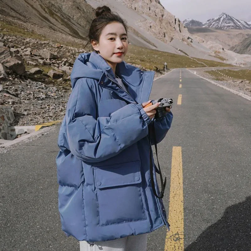 Stylish Cotton Coat Versatile Women's Trendy Winter 2024 New Medium-length Down Cotton Jacket Loose-fit Puffer Jacket
Stylish Cotton Coat Versatile Women's Trendy Winter 2024 New Medium-length Down Cotton Jacket Loose-fit Puffer Jacket