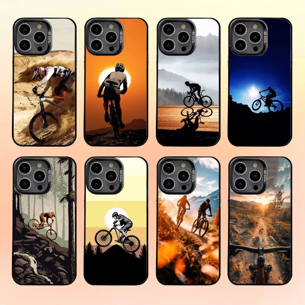 MTB Mountain Bicycle Phone Case For iPhone 16,15,14,13,12,11,Pro,MAX Gray Matte Silicone Black Cover
MTB Mountain Bicycle Phone Case For iPhone 16,15,14,13,12,11,Pro,MAX Gray Matte Silicone Black Cover