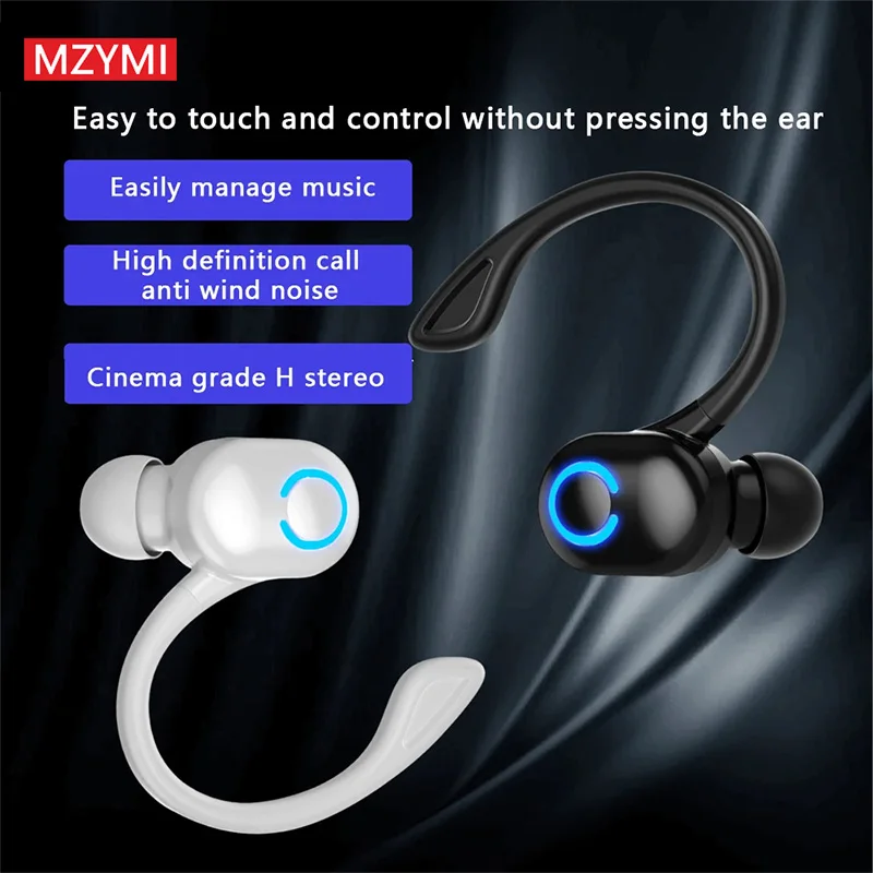 MZYMI Bluetooth Headphones Earhooks W6 True Wireless Earbuds Waterproof Over-Ear Earphones Built-in Mic Headset For Phone TV
MZYMI Bluetooth Headphones Earhooks W6 True Wireless Earbuds Waterproof Over-Ear Earphones Built-in Mic Headset For Phone TV