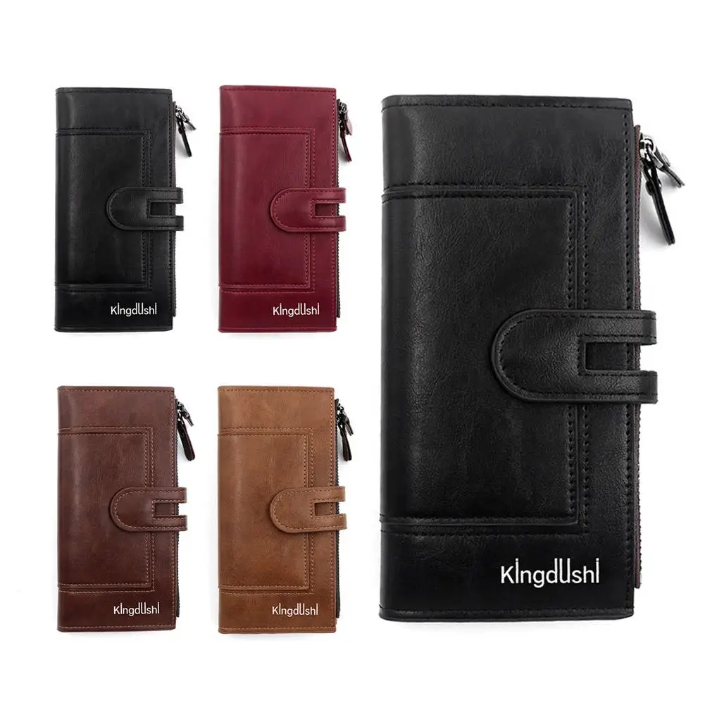 Модный длинный кошелек-клатч для женщин, кошелек для телефона с множеством отделений для карт, многофункциональный кошелек из искусственной кожи большой емкости
Модный длинный кошелек-клатч для женщин, кошелек для телефона с множеством отделений для карт, многофункциональный кошелек из искусственной кожи большой емкости