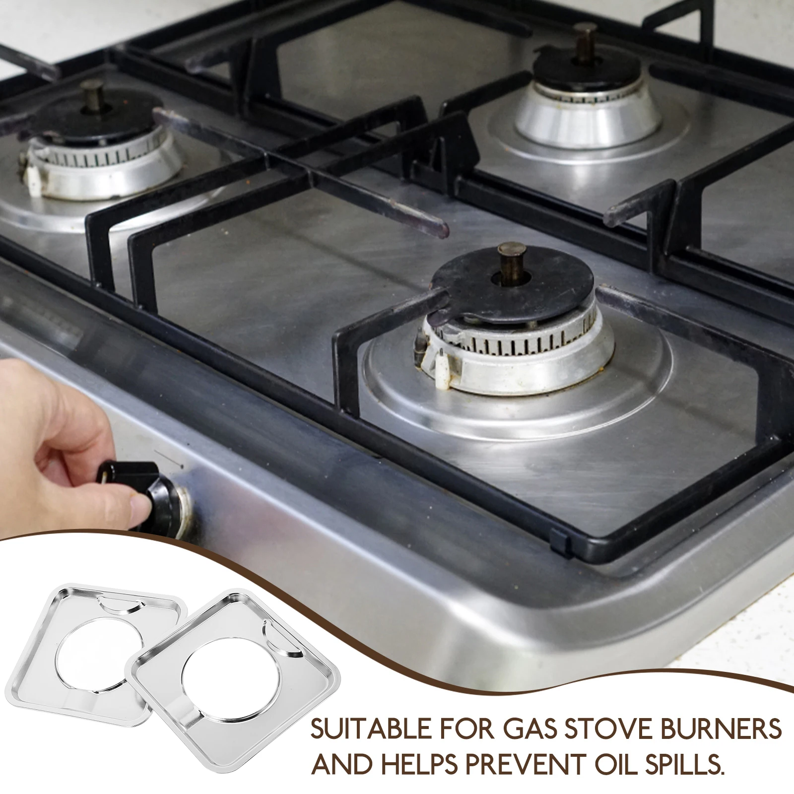 4 Pcs Stove Cover Drip Tray Electric Burner Pans Gas Oven Stainless Steel Bowls for Stoves Pans Covers Stainless Steel Part
4 Pcs Stove Cover Drip Tray Electric Burner Pans Gas Oven Stainless Steel Bowls for Stoves Pans Covers Stainless Steel Part