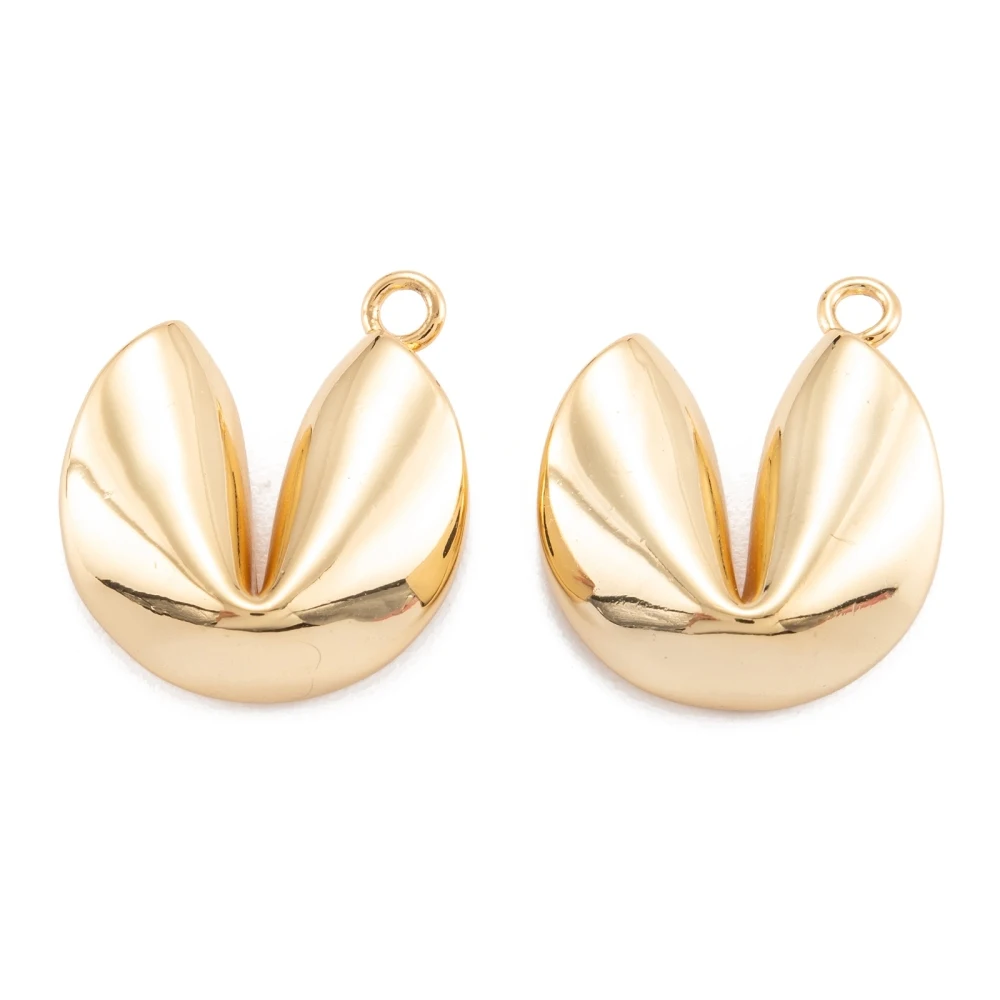 10Pcs Fortune Cookie Brass Pendants Biscuit Shape Dessert Imitation Food Charms for DIY Bracelets Necklaces Jewelry Making
10Pcs Fortune Cookie Brass Pendants Biscuit Shape Dessert Imitation Food Charms for DIY Bracelets Necklaces Jewelry Making