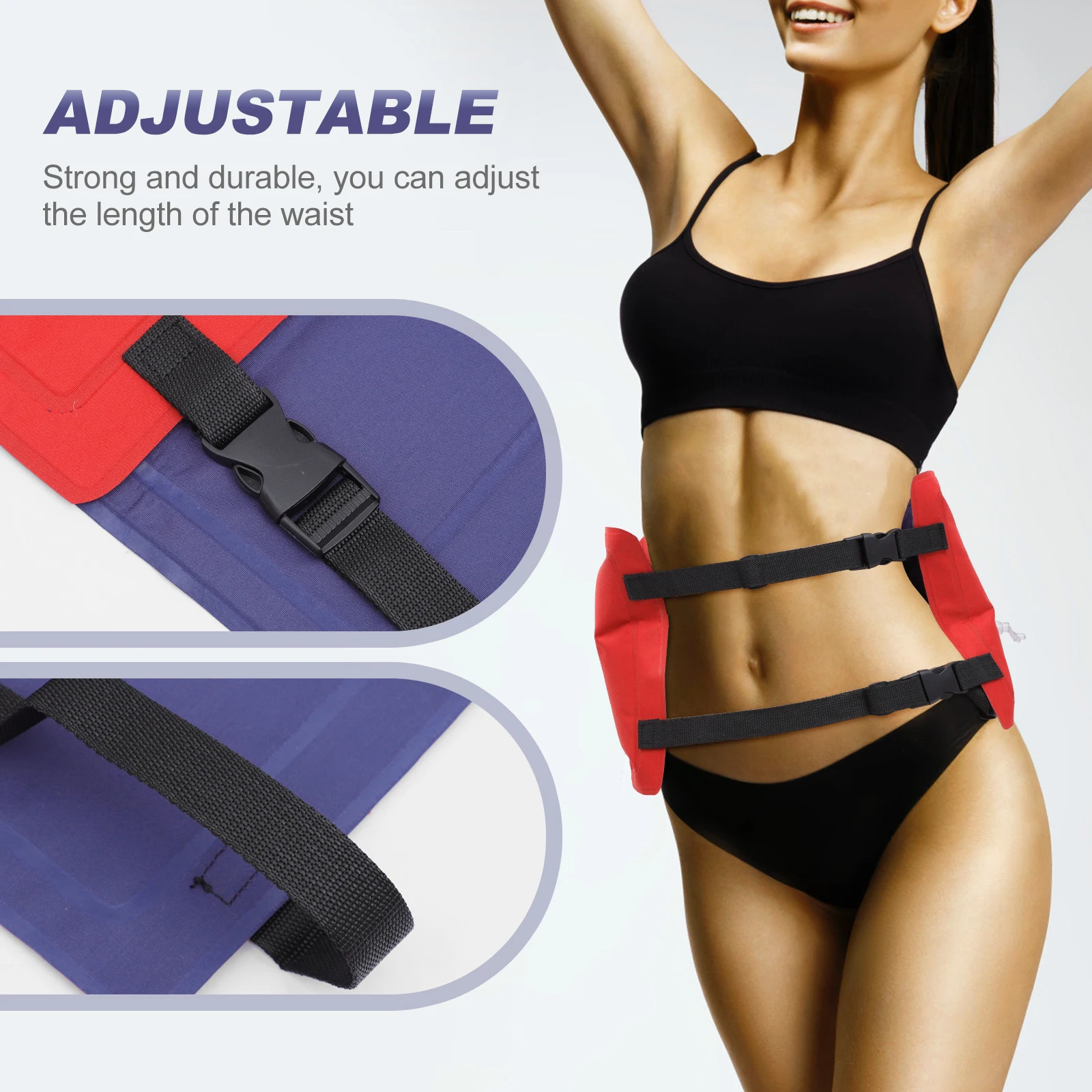 2pcs Adjustable Swim Swimming Training Aid For Beginners Lightweight Floating Waist Belt Buoyancy Device Pool Swimming Supplies
2pcs Adjustable Swim Swimming Training Aid For Beginners Lightweight Floating Waist Belt Buoyancy Device Pool Swimming Supplies