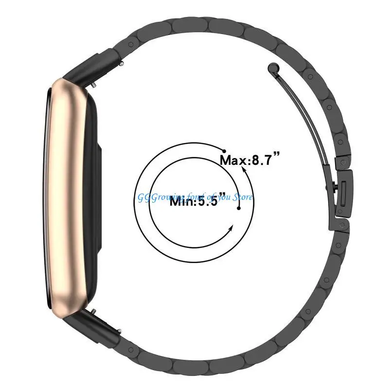 H9EB Metal Watch Strap Replacement for Watch Sports for Smart Band Wristband
H9EB Metal Watch Strap Replacement for Watch Sports for Smart Band Wristband