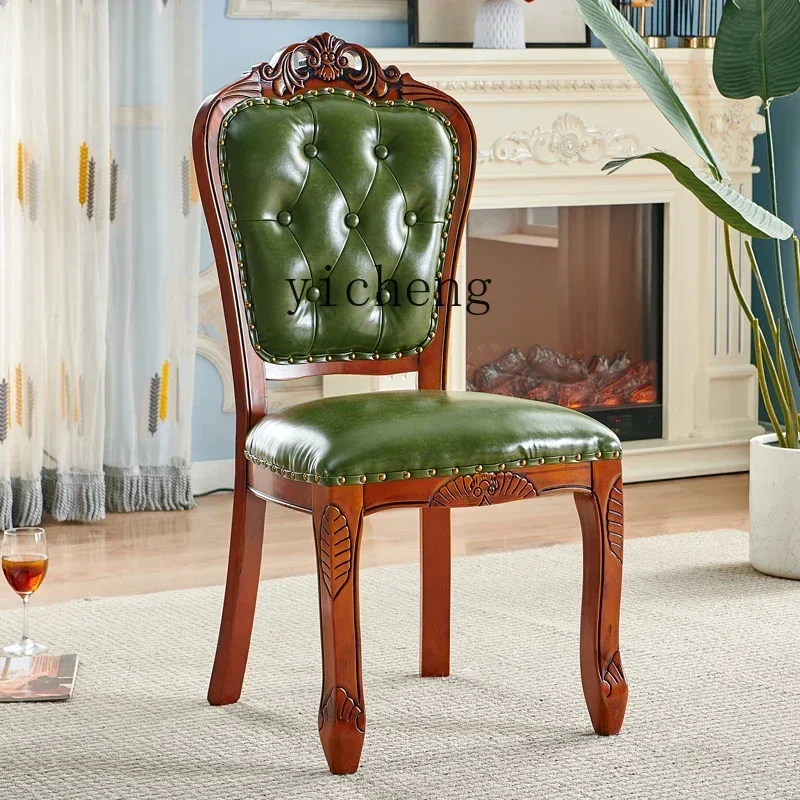 b-4TQH European style old American mahjong retro hotel negotiation chair home balcony backrest dining table and chairs
b-4TQH European style old American mahjong retro hotel negotiation chair home balcony backrest dining table and chairs