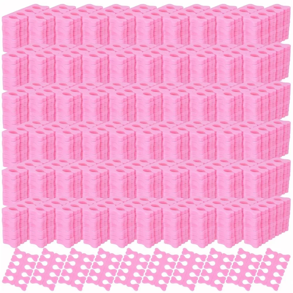 500 Pcs (250 Pairs) Toe Separators Pedicure Tool Kit Soft Toe Spacers for Pedicures Spreaders Finger Dividers for Women Men Feet
500 Pcs (250 Pairs) Toe Separators Pedicure Tool Kit Soft Toe Spacers for Pedicures Spreaders Finger Dividers for Women Men Feet