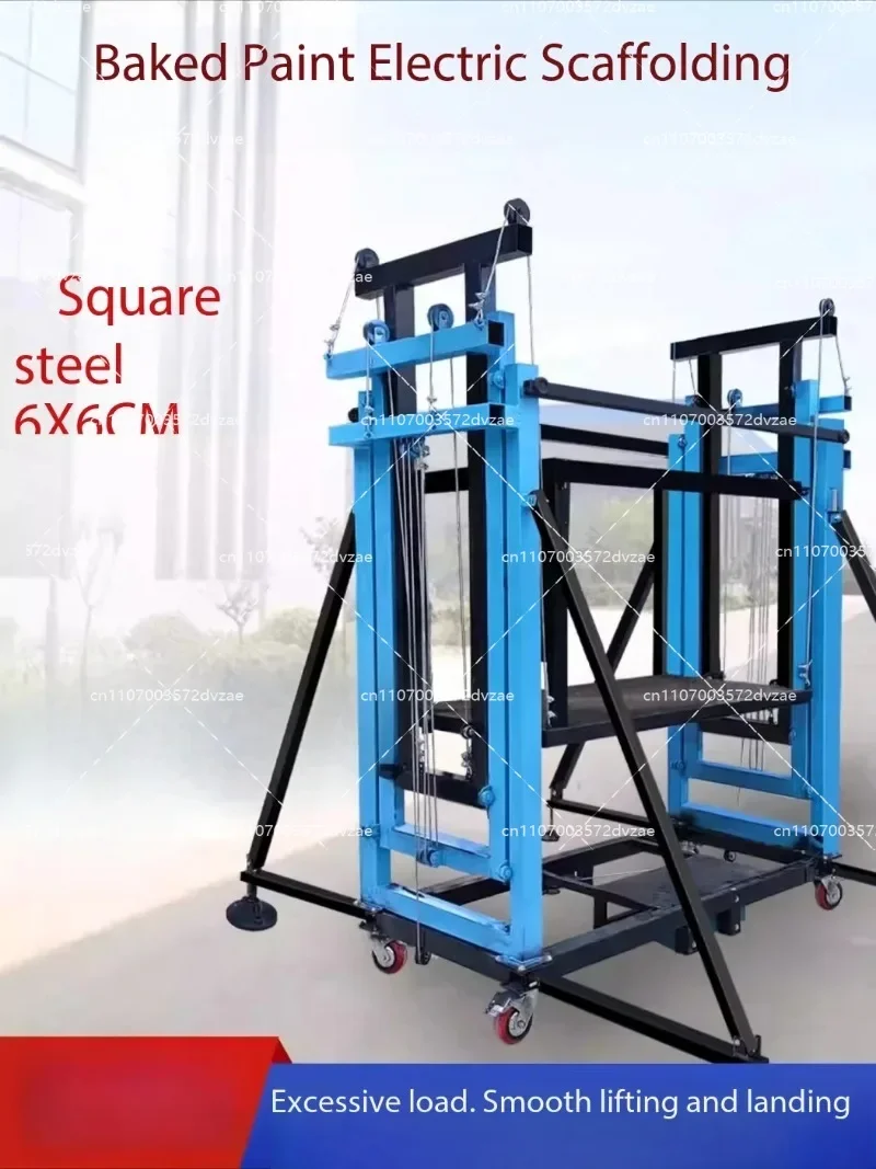4M Electric Scaffolding Heavy-Duty Remote Control Hoist Foldable for Indoor Outdoor Construction Site Mobile Lifting Decoration
4M Electric Scaffolding Heavy-Duty Remote Control Hoist Foldable for Indoor Outdoor Construction Site Mobile Lifting Decoration