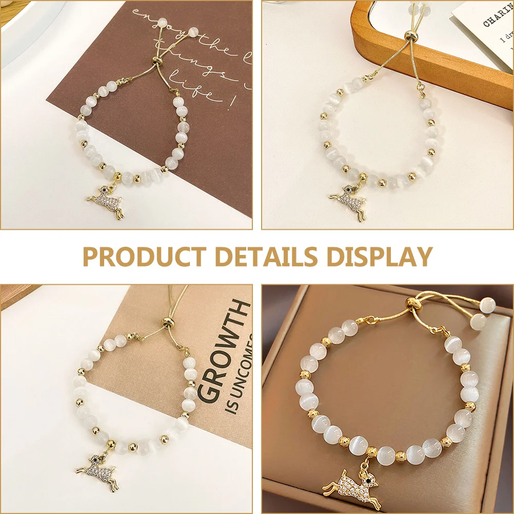 Crystal Cat Eye Stone Bracelet Beads Jewelry Simple Elegant Hand Decoration Exquisite Fine Workmanship Women Gift
Crystal Cat Eye Stone Bracelet Beads Jewelry Simple Elegant Hand Decoration Exquisite Fine Workmanship Women Gift