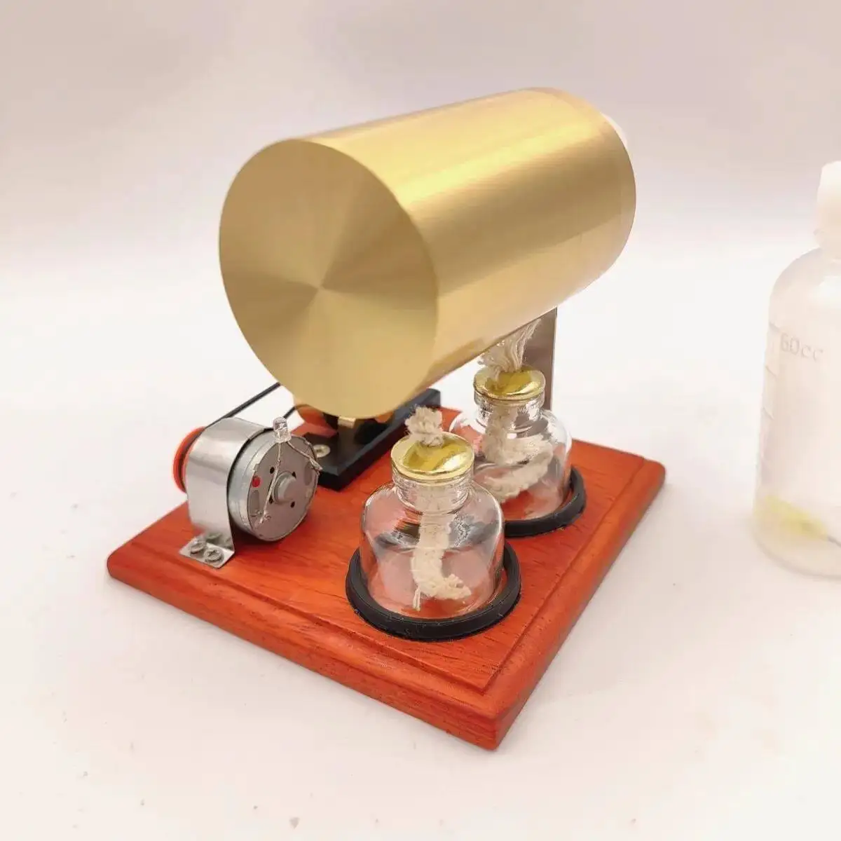 Mini Single Cylinder Swing Steam Engine with Gen & Boiler Realistic Working Model Physics Science Experiment Mechanical Toy Gift
Mini Single Cylinder Swing Steam Engine with Gen & Boiler Realistic Working Model Physics Science Experiment Mechanical Toy Gift