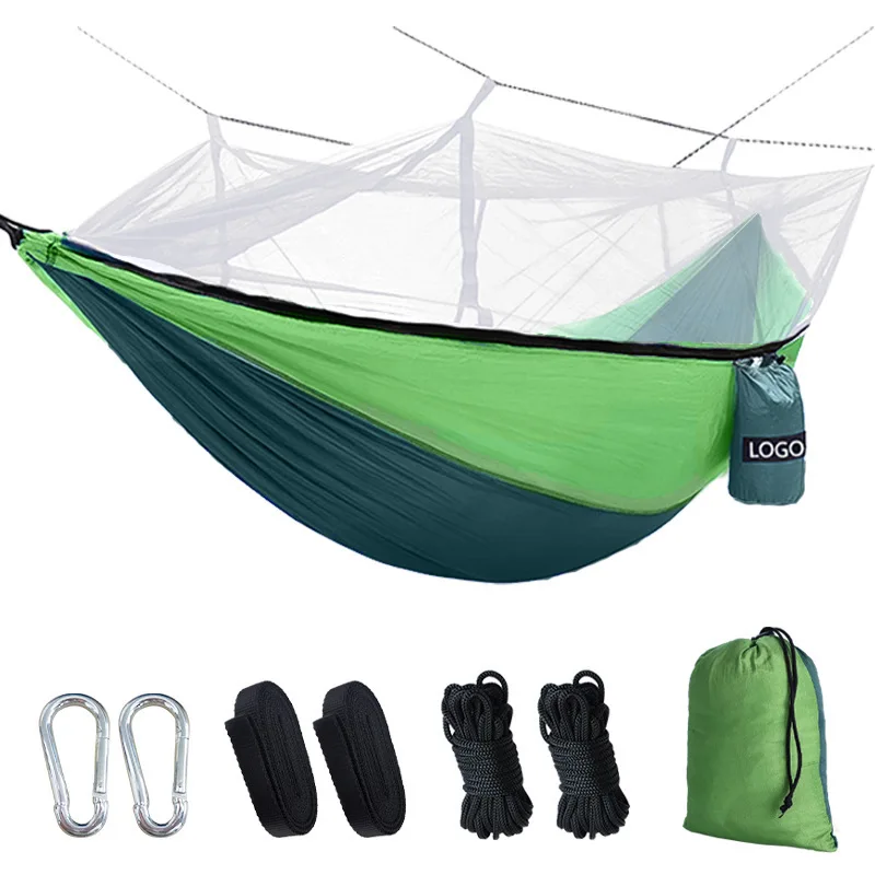 Double-person Parachute Mosquito Net Hammocks, Outdoor Camping Mosquito-proof Portable Nylon Swing Cords Camping Toldos Rapides
Double-person Parachute Mosquito Net Hammocks, Outdoor Camping Mosquito-proof Portable Nylon Swing Cords Camping Toldos Rapides