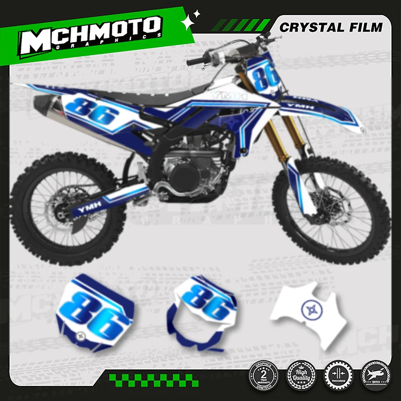 Комплект графических наклеек для мотоцикла MCHMFG для YAMAHA YZF250 2019-2023 YZF450 18-22 WRF450 19-22 WRF250 20-23
Комплект графических наклеек для мотоцикла MCHMFG для YAMAHA YZF250 2019-2023 YZF450 18-22 WRF450 19-22 WRF250 20-23