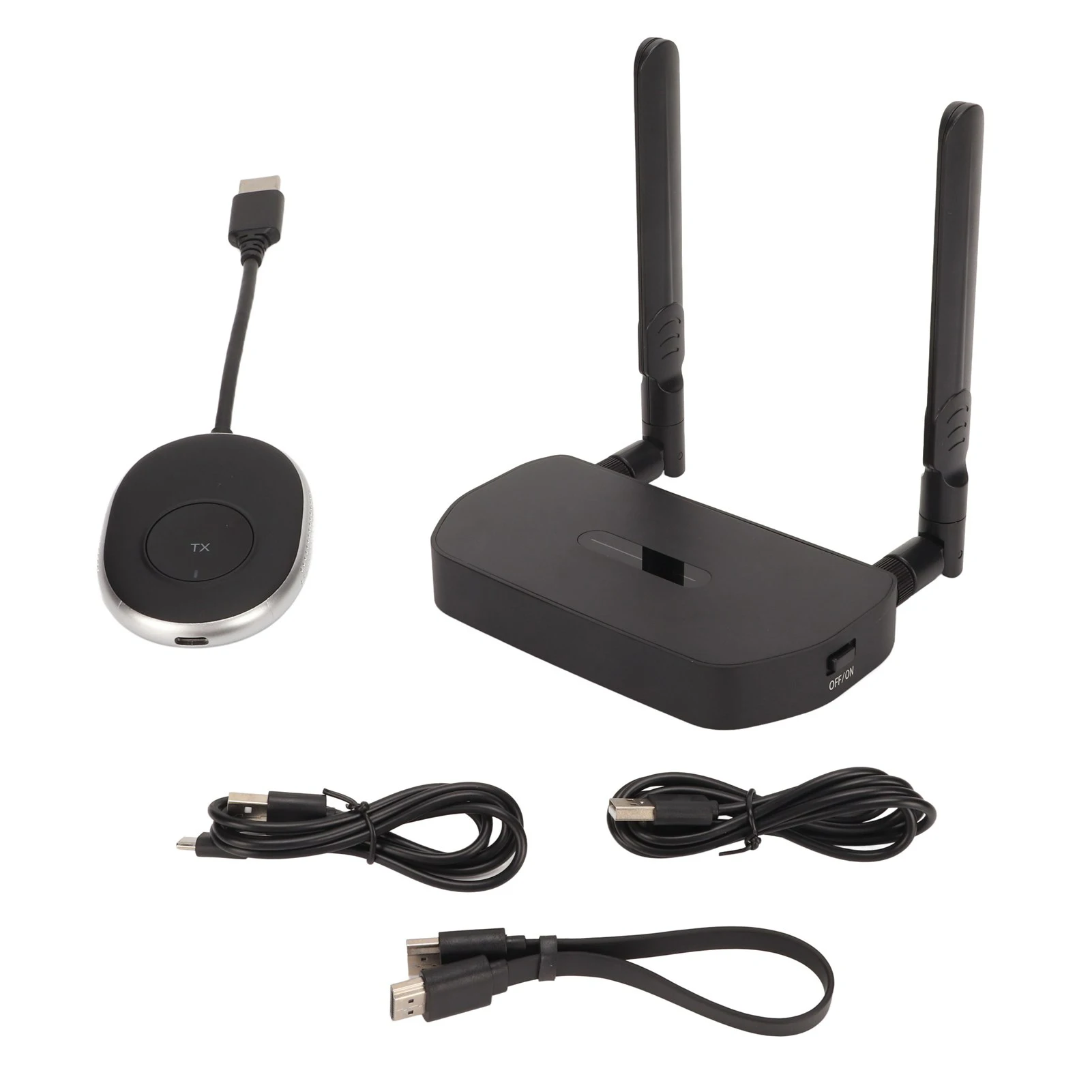 Wireless Video Extender Kit Delayless 2.4GHz 5GHz WiFi HD Multimedia Interface Transmitter Receiver High Speed for PC for HDTV