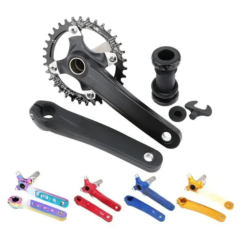 Crank set Mountain/road bike Crank set 170 mm Integrated arm with bottom bracket numerical control sprocket bike
Crank set Mountain/road bike Crank set 170 mm Integrated arm with bottom bracket numerical control sprocket bike