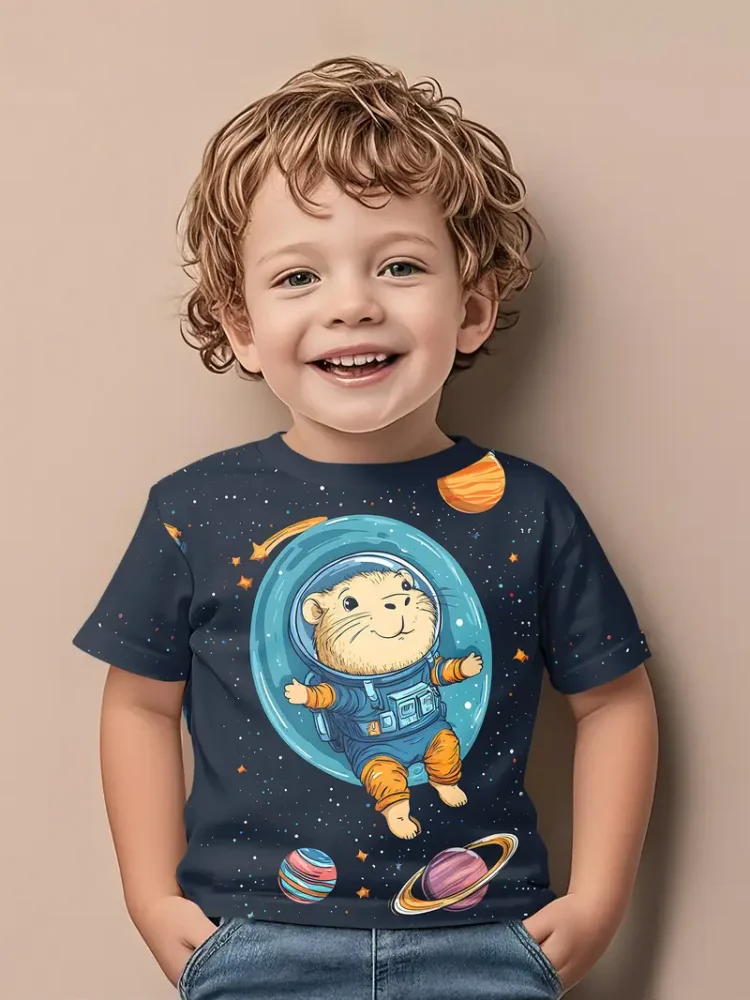 New Child T-Shirt Outdoor Sports Children Tees Summer T-Shirt for a Boy Short Sleeve Girl Top Boys T-Shirt Cartoon Boys Clothing
New Child T-Shirt Outdoor Sports Children Tees Summer T-Shirt for a Boy Short Sleeve Girl Top Boys T-Shirt Cartoon Boys Clothing
