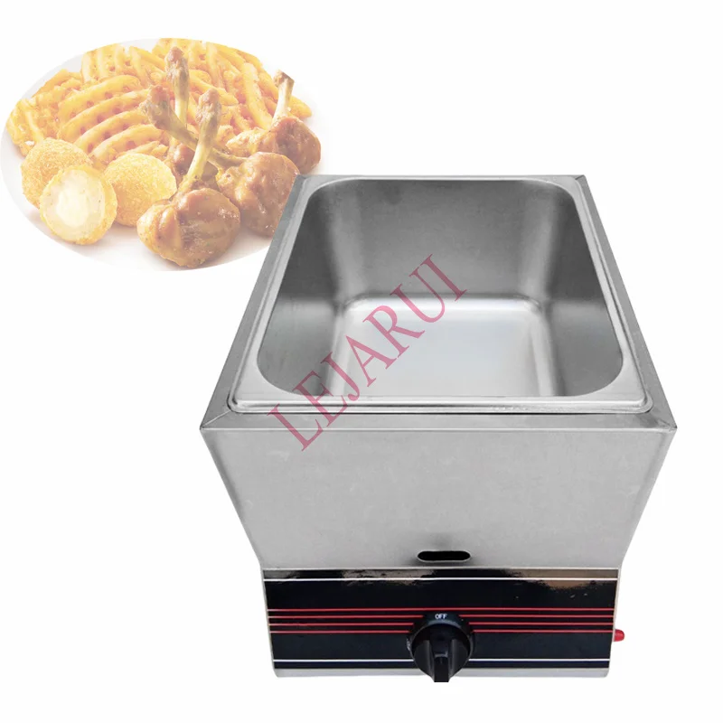 Deep Fryer Commercial Stainless Steel Fryer French Chips Chicken Wings Fast-Heating Snack Machine Food
Deep Fryer Commercial Stainless Steel Fryer French Chips Chicken Wings Fast-Heating Snack Machine Food