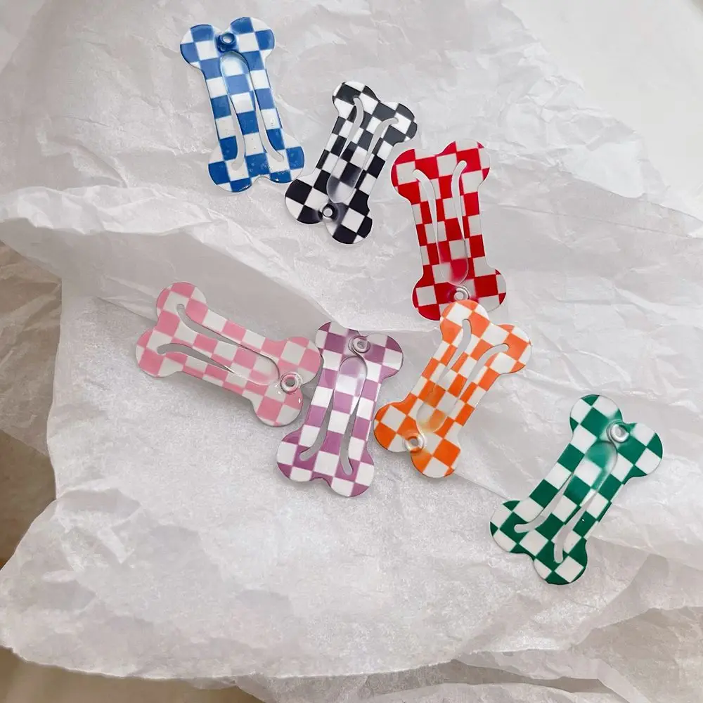 Colorful for Small Dogs Grid, Stripe Pattern Cute Bone Shape Dog Hair Clip Pet Hairpin Snap Hair Clips Cat Grooming Supplies
Colorful for Small Dogs Grid, Stripe Pattern Cute Bone Shape Dog Hair Clip Pet Hairpin Snap Hair Clips Cat Grooming Supplies