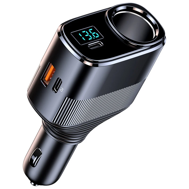 145W Car C-igarette L-ighter Socket Power Adapter Dual USB Fast Charge Car Charger Car Socket C-igarette L-ighter
145W Car C-igarette L-ighter Socket Power Adapter Dual USB Fast Charge Car Charger Car Socket C-igarette L-ighter