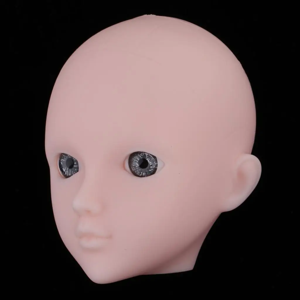 Doll No Makeup Gray Eyes Headsculpt Model /6 Doll Custom Accessory
Doll No Makeup Gray Eyes Headsculpt Model /6 Doll Custom Accessory