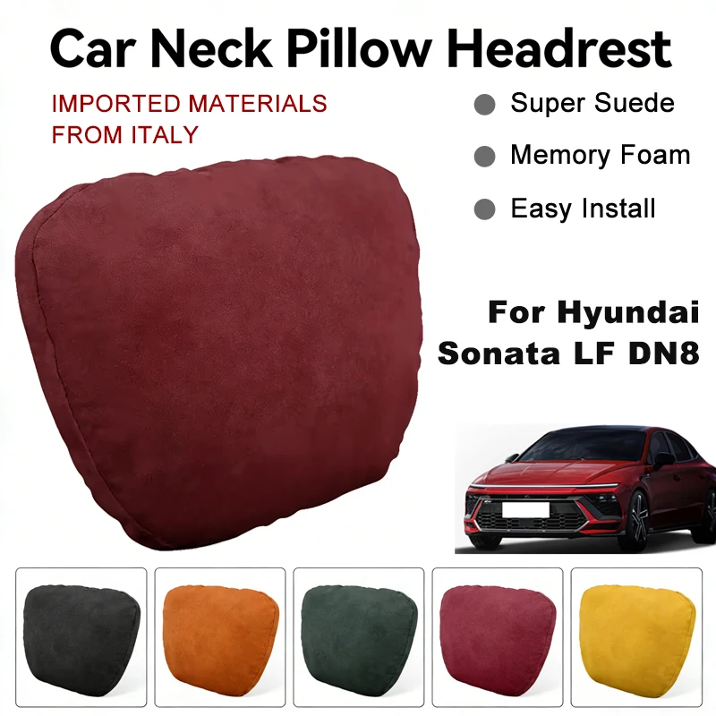 Italy Suede Car Neck Rest Pillow For Hyundai Sonata LF DN8 Seat Head Neck Support Cushion Auto Interior Accessories
Italy Suede Car Neck Rest Pillow For Hyundai Sonata LF DN8 Seat Head Neck Support Cushion Auto Interior Accessories
