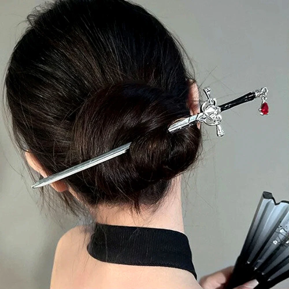 Hairpin Ruby Pendant Vintage Hair Sticks Chinese Ancient Style Hairpin Hairpin Headwear Hanfu Hairpin Chopstick Headdress
Hairpin Ruby Pendant Vintage Hair Sticks Chinese Ancient Style Hairpin Hairpin Headwear Hanfu Hairpin Chopstick Headdress