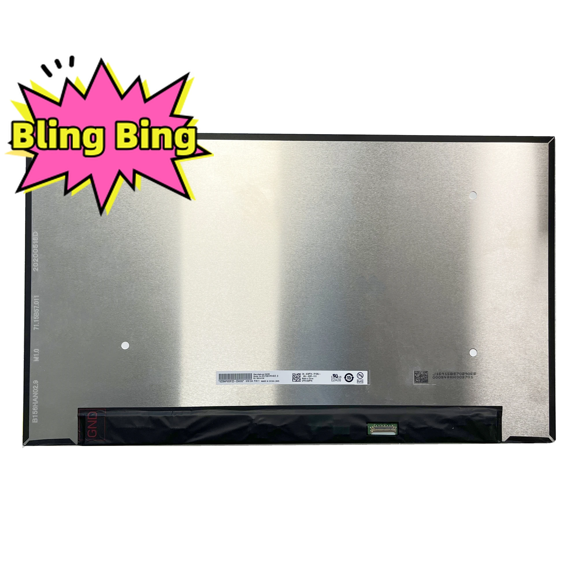 B156HAN02.9 подходит для детской модели 15,6 дюймов 1920*1080 EDP 30-контактный ЖК-дисплей для ноутбука
B156HAN02.9 подходит для детской модели 15,6 дюймов 1920*1080 EDP 30-контактный ЖК-дисплей для ноутбука