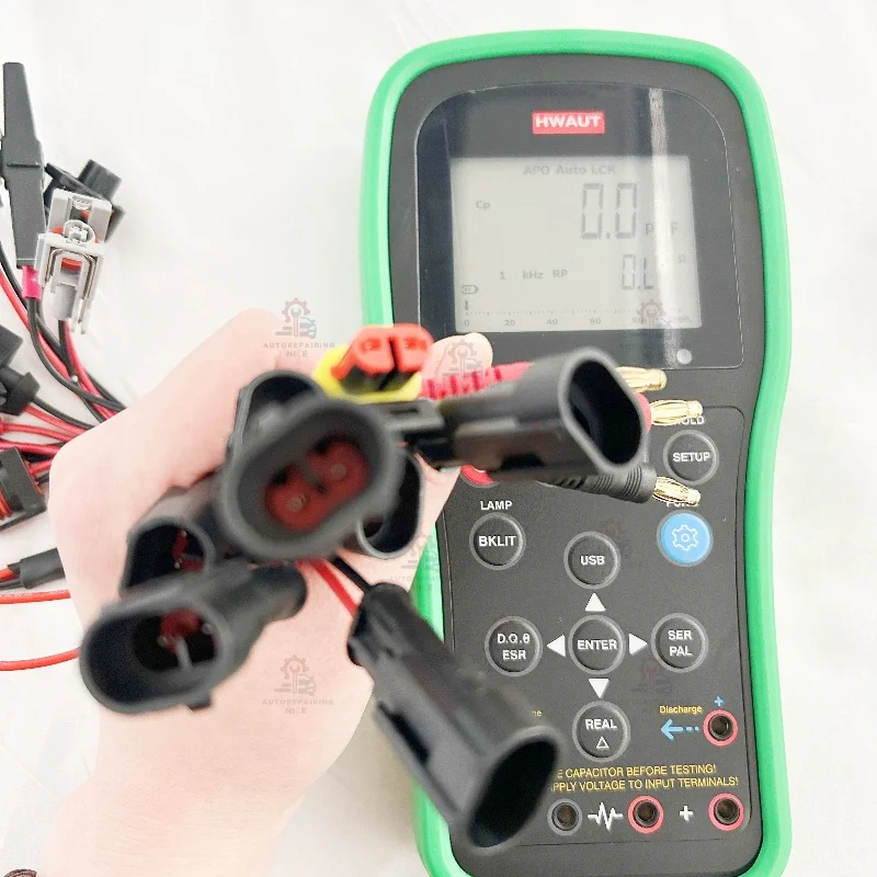 LCR06 Solenoid Piezo Diesel Common Rail Injector Metering Unit DRV Valve Resistance Inductance Capacitance Parameter Tester
LCR06 Solenoid Piezo Diesel Common Rail Injector Metering Unit DRV Valve Resistance Inductance Capacitance Parameter Tester