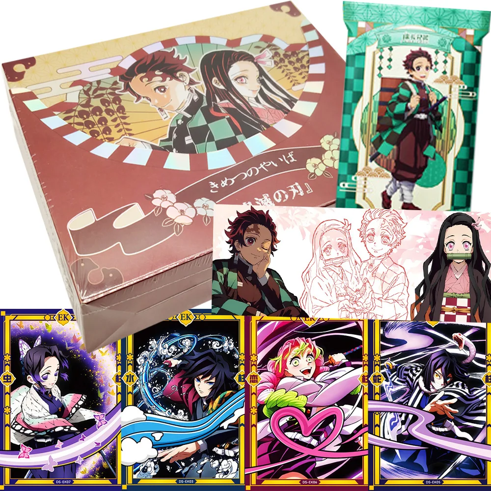 Demon Slayer Collection Cards Hot Blooded Battle Anime Classic Retro Color Scheme Special-shaped Drop Glue Cards Xmas Toys Gifts
Demon Slayer Collection Cards Hot Blooded Battle Anime Classic Retro Color Scheme Special-shaped Drop Glue Cards Xmas Toys Gifts