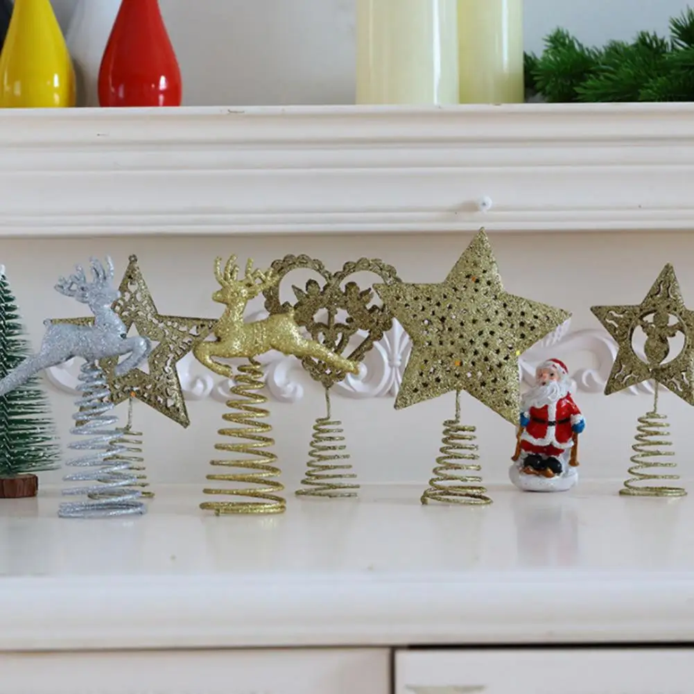 Christmas Decoration Star/Elk Glittering Christmas-Element Home Decoration Accessory Christmas Tree Top Glitter Star for Party
Christmas Decoration Star/Elk Glittering Christmas-Element Home Decoration Accessory Christmas Tree Top Glitter Star for Party