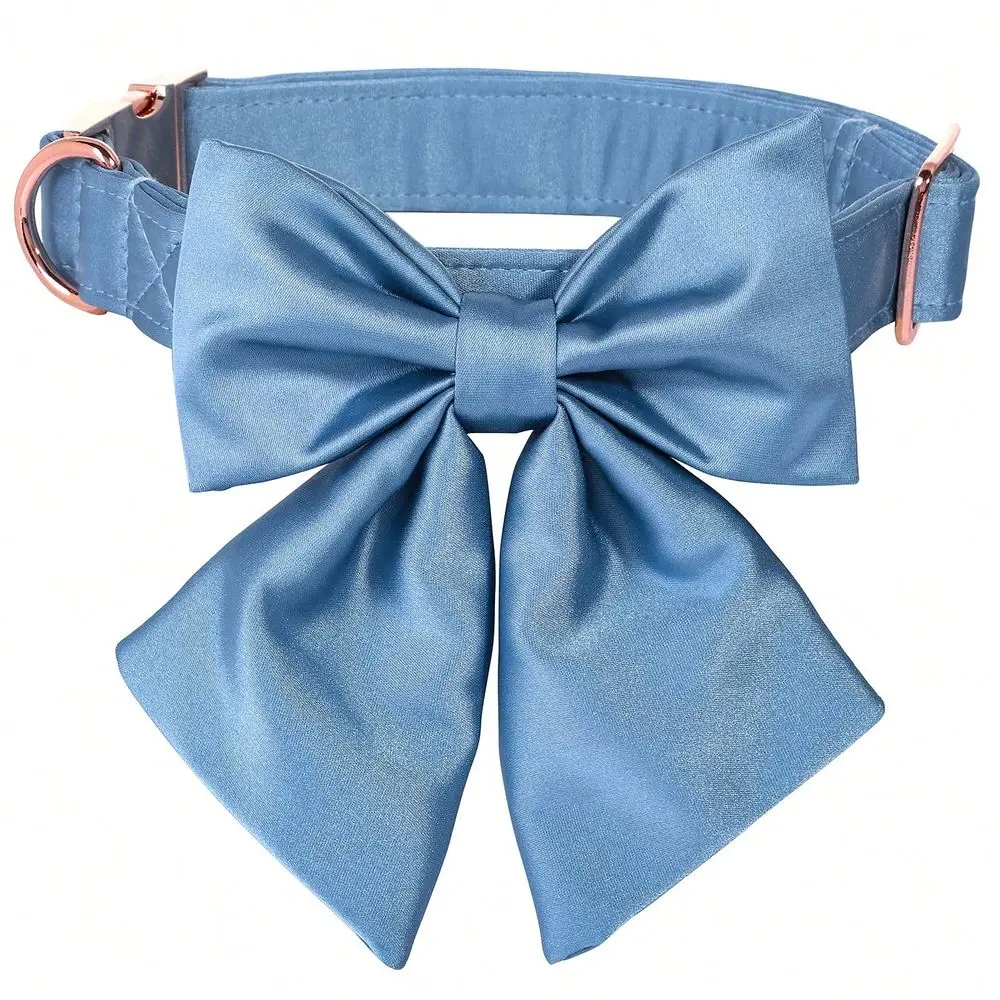Paws Silk Dog Collar With Sailor Bowtie Fashionable Adjustable Design For Stylish Comfort Available In Multiple Sizes For All P
Paws Silk Dog Collar With Sailor Bowtie Fashionable Adjustable Design For Stylish Comfort Available In Multiple Sizes For All P