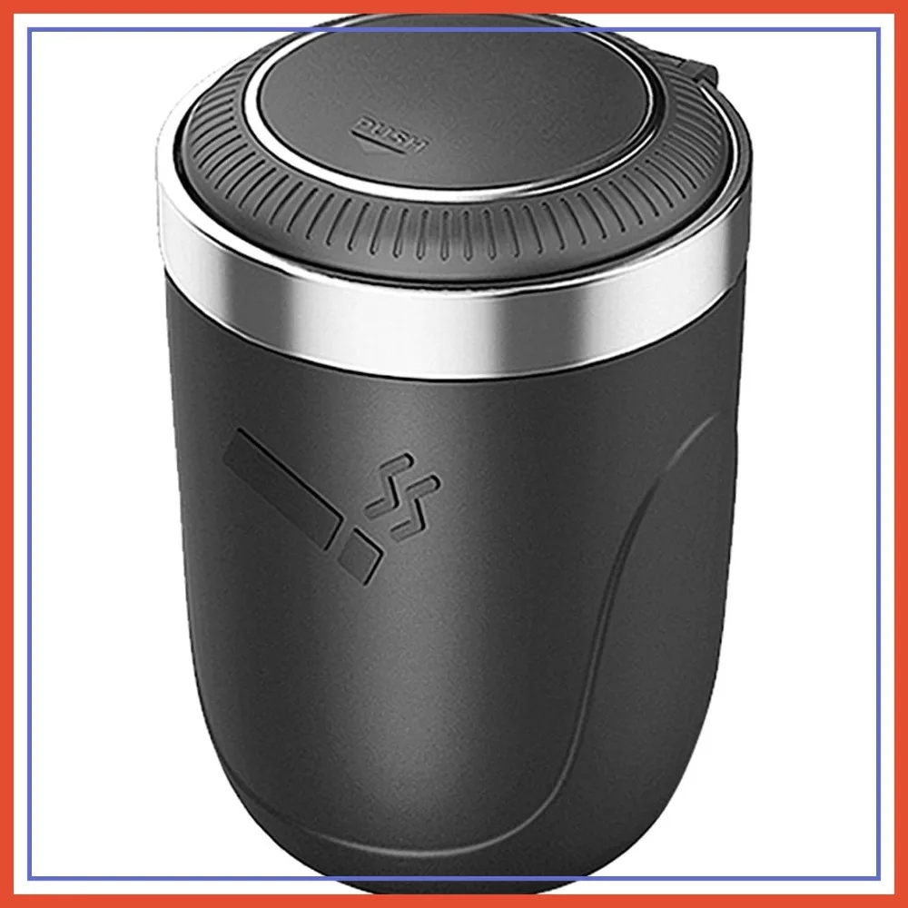 Stainless Steel Car Ashtray with Lid, Smell Proof, Lighted, Easy Clean, 1pc + Brush
Stainless Steel Car Ashtray with Lid, Smell Proof, Lighted, Easy Clean, 1pc + Brush