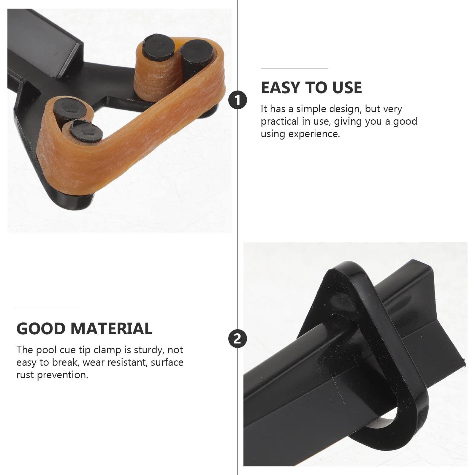 3Pcs Professional Billiard Cue Tip Clamp Rust Proof Surface Comfort Grip Cue Tip Shaper for Pool Game Accessories
3Pcs Professional Billiard Cue Tip Clamp Rust Proof Surface Comfort Grip Cue Tip Shaper for Pool Game Accessories