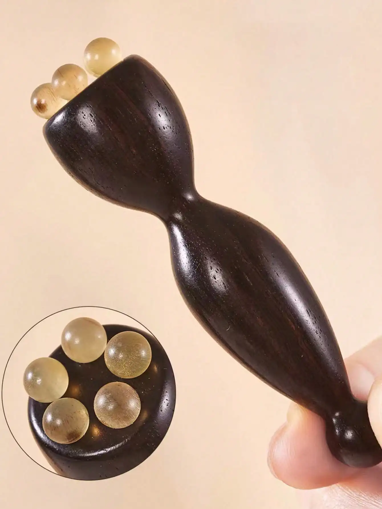 1pc Purple Sandalwood Horn Eye Cream Stick, Face Cream Stick, Lotus Seed Eye Massage Real Sandalwood Eye Acupressure Relaxation
1pc Purple Sandalwood Horn Eye Cream Stick, Face Cream Stick, Lotus Seed Eye Massage Real Sandalwood Eye Acupressure Relaxation